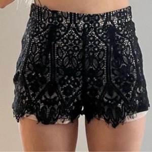 High waisted shorts